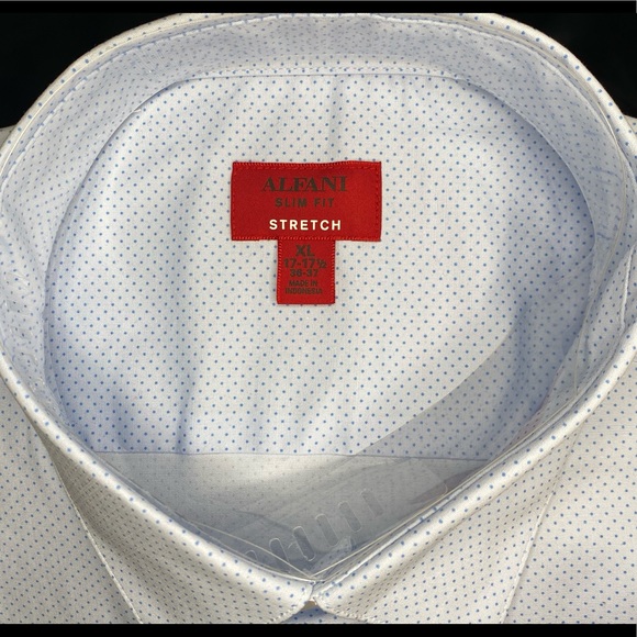 NWT MENS ALFANI DRESS SHIRT - Picture 3 of 5